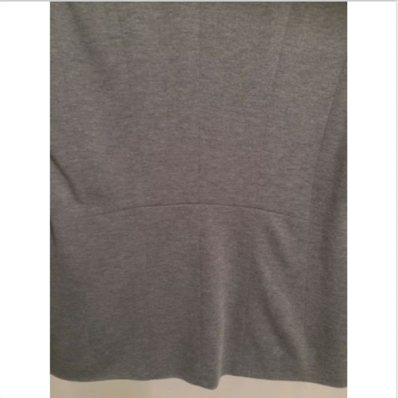 HALOGEN Heather Gray One Button Casual Blazer Jacket - Picture 3 of 5